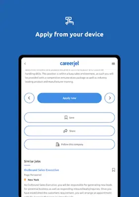 Careerjet android App screenshot 0